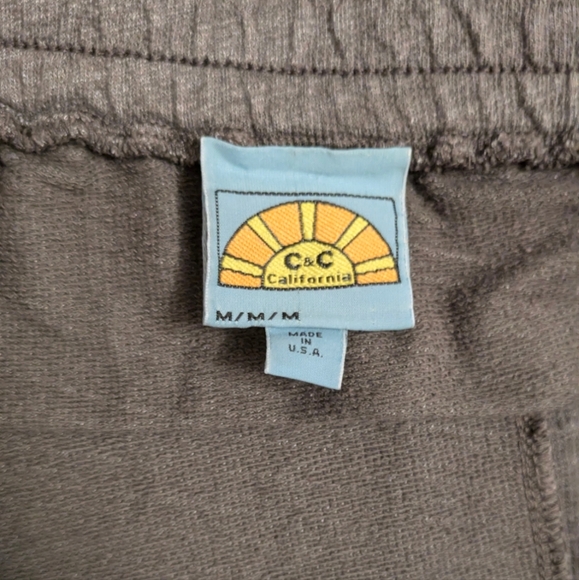 C&C California Maxi Skirt Athleisure Lightw Drawstring Cotton Blend, Size Medium - Picture 6 of 10